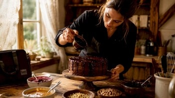 pékségek számára: kreatív desszertdíszítések példái