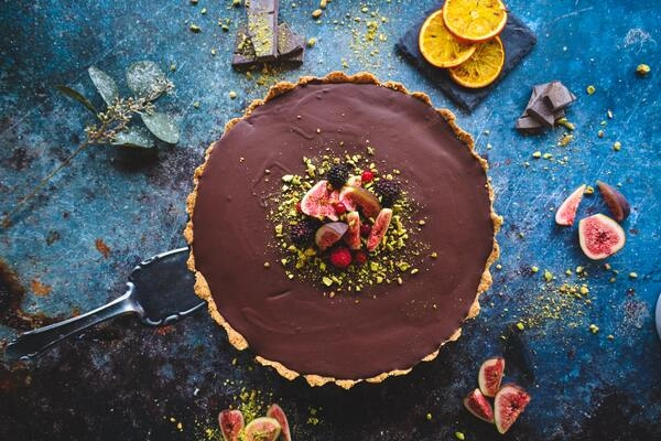 hogyan készítsünk vegán csokoládé ganache-t