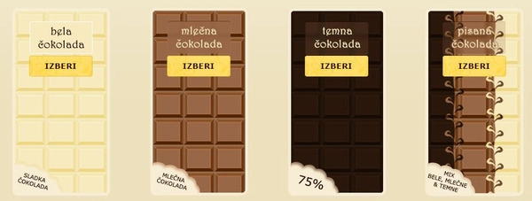 az Ön ízlésére szabott csokoládé