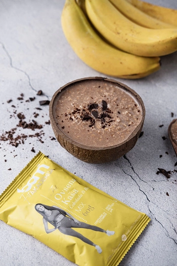 Zabkása, csokoládé és banán, 60 g