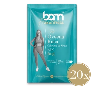 FIT Reggeli, csokoládé és kókusz, 20 darab
