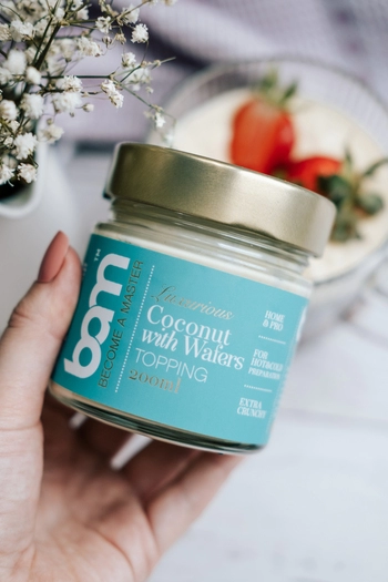 Kókuszos ostyás feltét, 200 ml