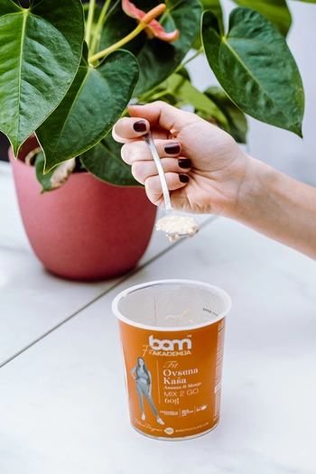 Zabkása 2 GO, ananász és mangó, édesítőszerrel