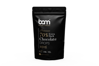 70%-os extra fekete csokoládé, 250 g
