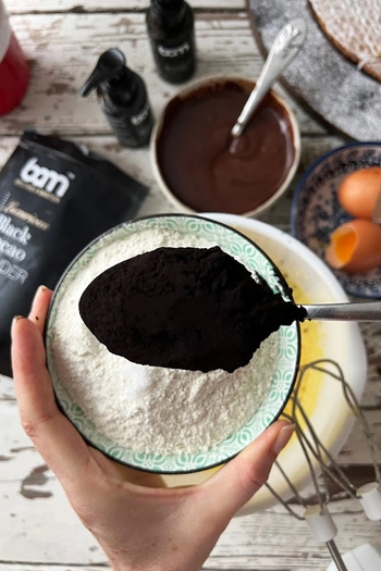 Fekete kakaópor, 200 g