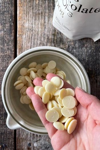 Fehér csokoládé cseppek, 500 g