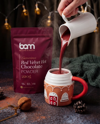 Vörös bársony forró csokoládé, 220 g