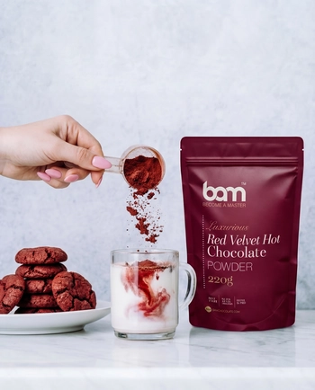 Vörös bársony forró csokoládé, 220 g