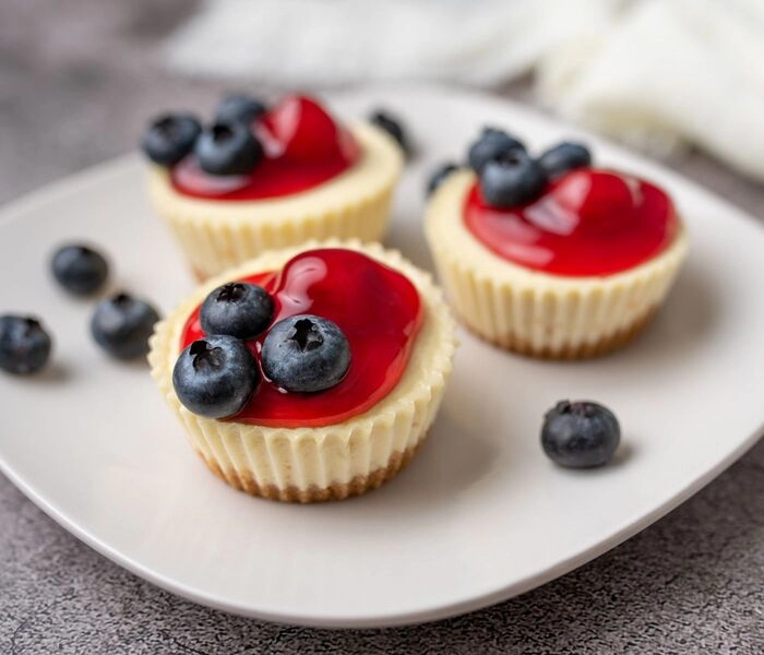 mini sajttorta sütemények
