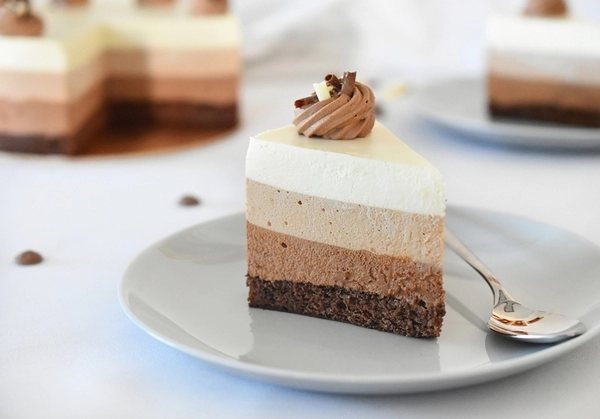 háromszoros csokoládé torta