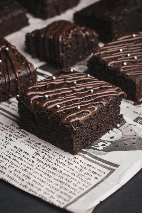 recept a csokoládé nélküli brownie-khoz