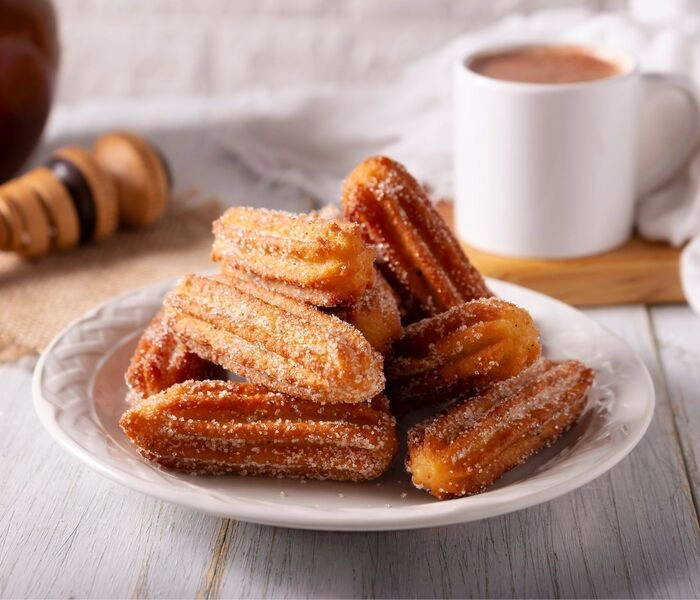 churros bam vanília szórással