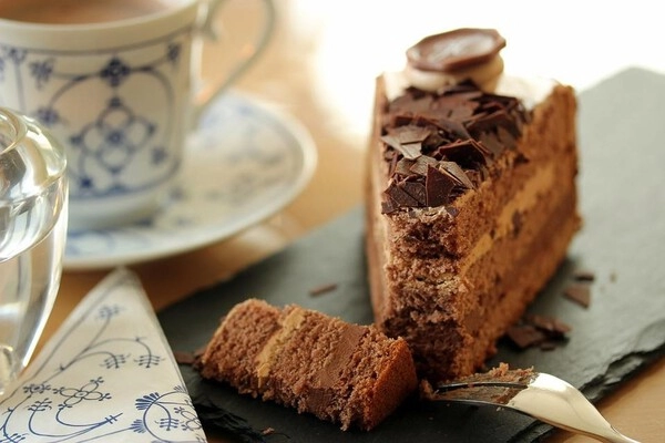 csokoládé recept: csokoládé - kávétorta