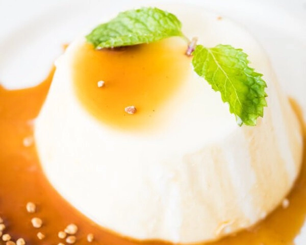 maracuja panna cotta