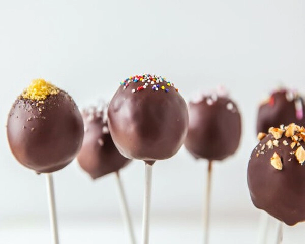 csokoládé torta pops