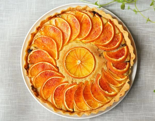 narancssárga torta megfordítva